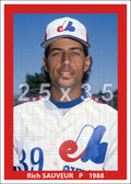 Rich Sauveur - 1988 Montreal Expos - choose a size & style