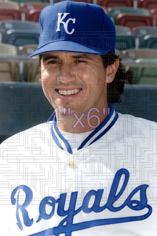 Richard Dotson - 1990 Kansas City Royals - choose a size & style