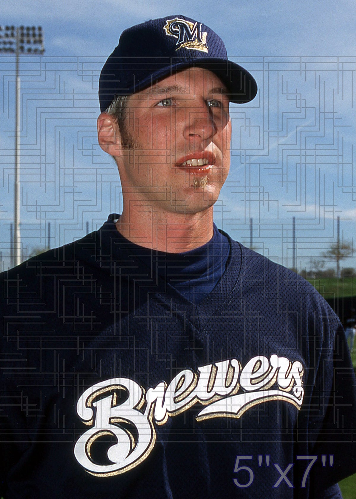 Richie Sexson - 2002 Milwaukee Brewers - choose a size & style