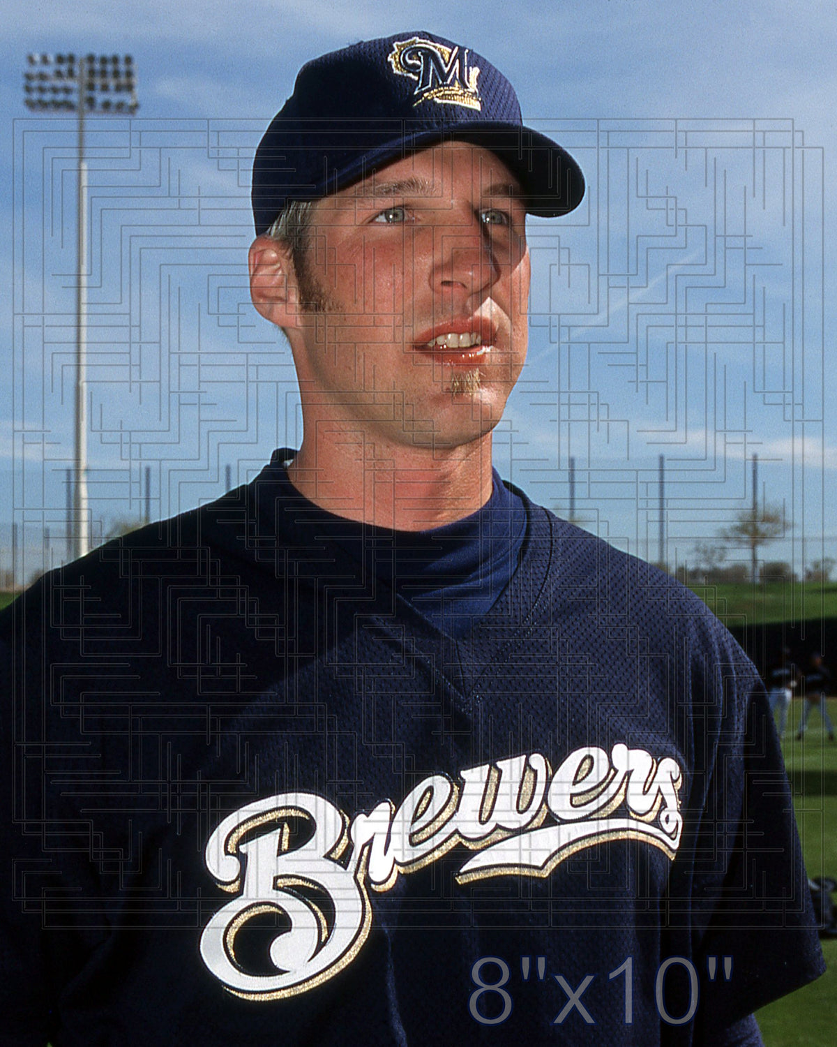 Richie Sexson - 2002 Milwaukee Brewers - choose a size & style