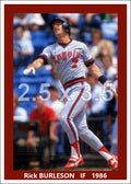 Rick Burleson - 1986 California Angels - choose a size & style