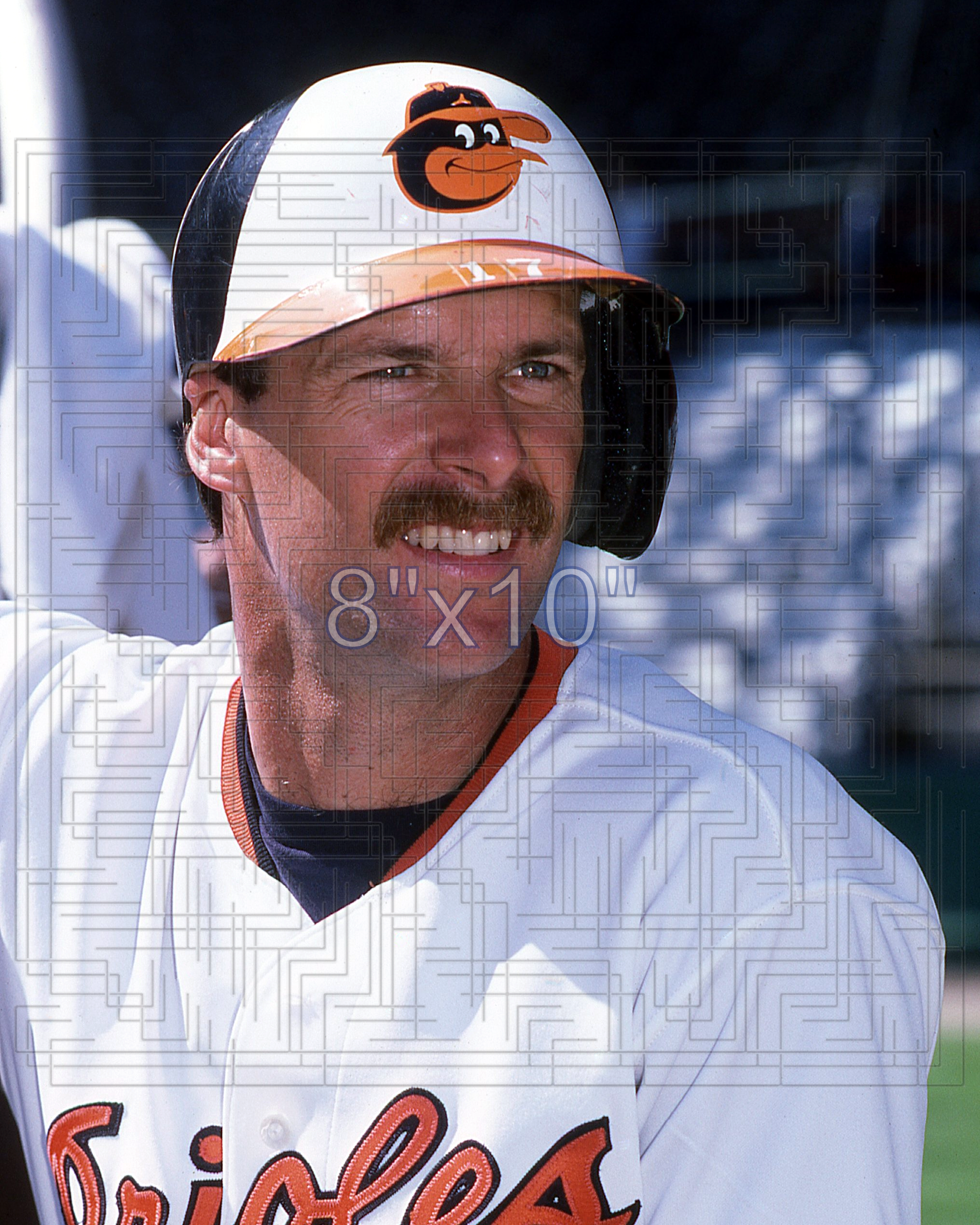 Rick Burleson - 1987 Baltimore Orioles - choose a size & style