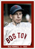 Rick Ferrell - 1935 Boston Red Sox - choose a size & style
