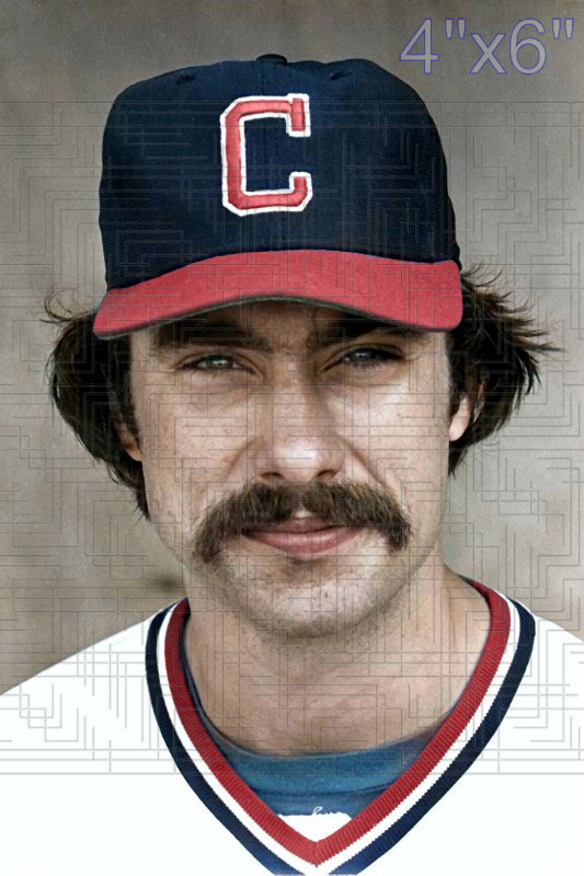 Rick Kreuger - 1978 Cleveland Indians - choose a size & style