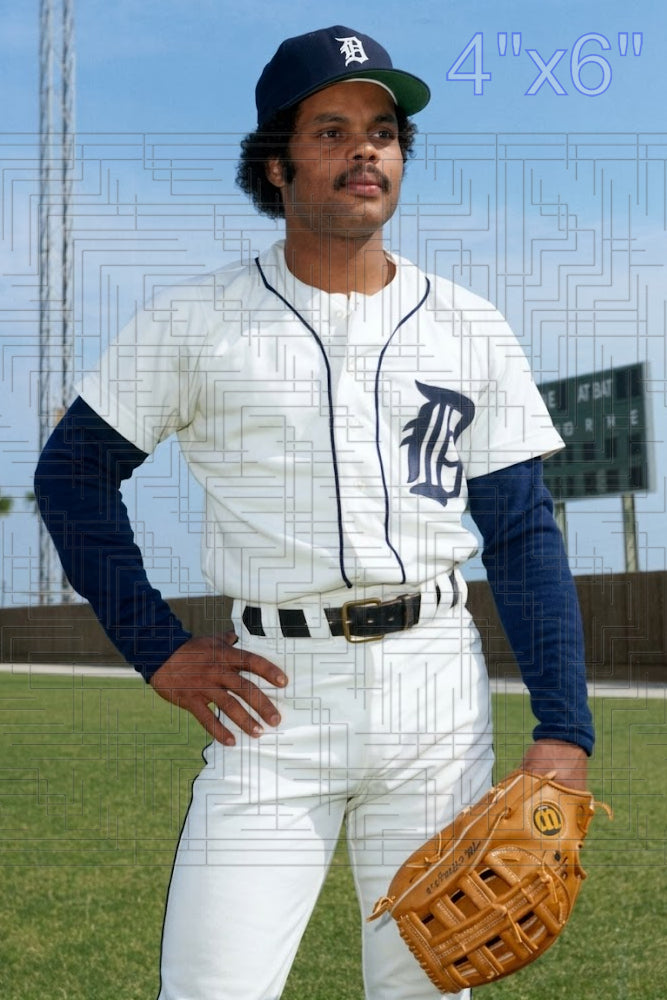 Rick Peters - 1981 Detroit Tigers - choose a size & style
