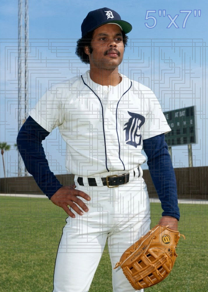 Rick Peters - 1981 Detroit Tigers - choose a size & style