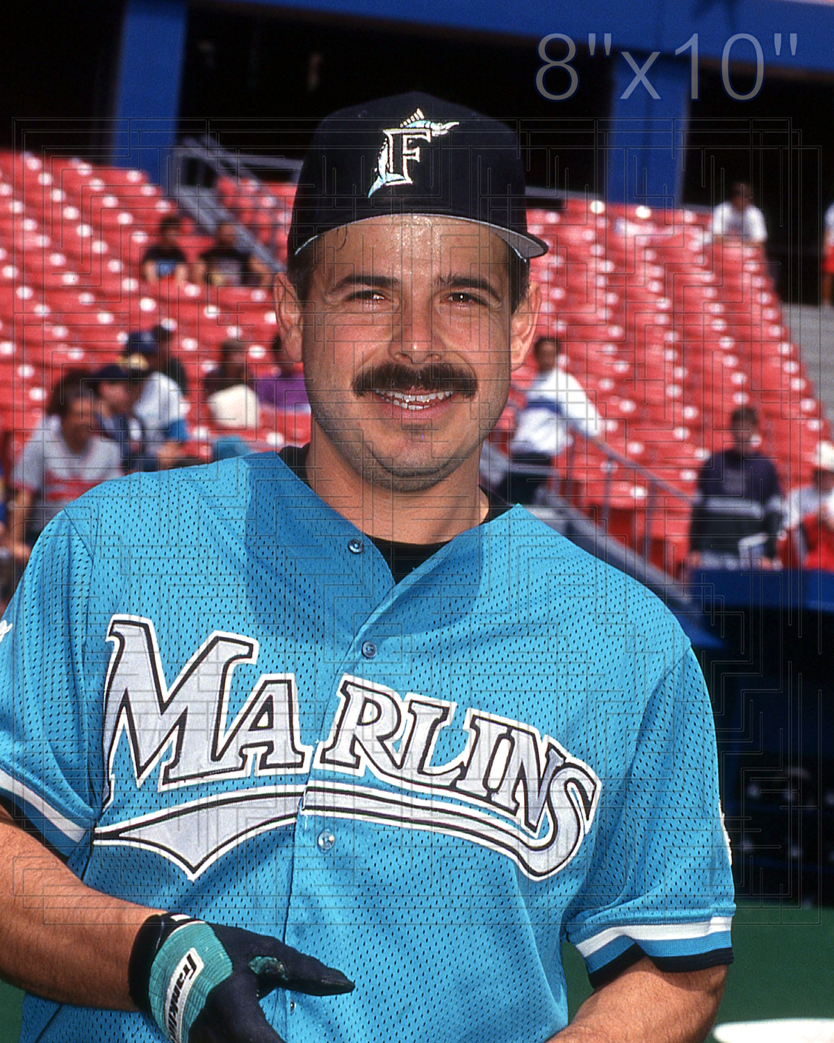 Rich Renteria - 1993 Florida Marlins - choose a size & style