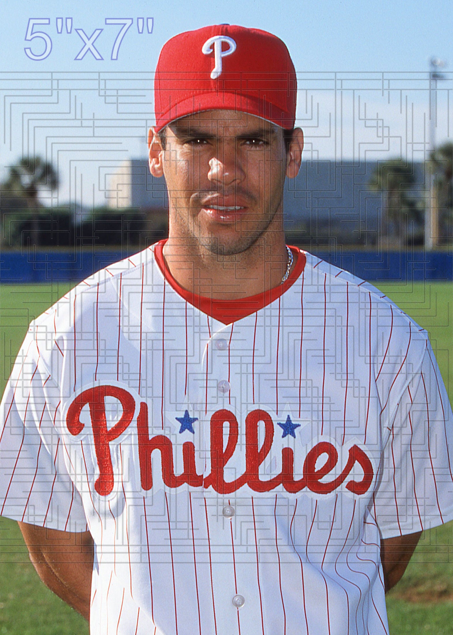 Ricky Ledee - 2002 Philadelphia Phillies - choose a size & style