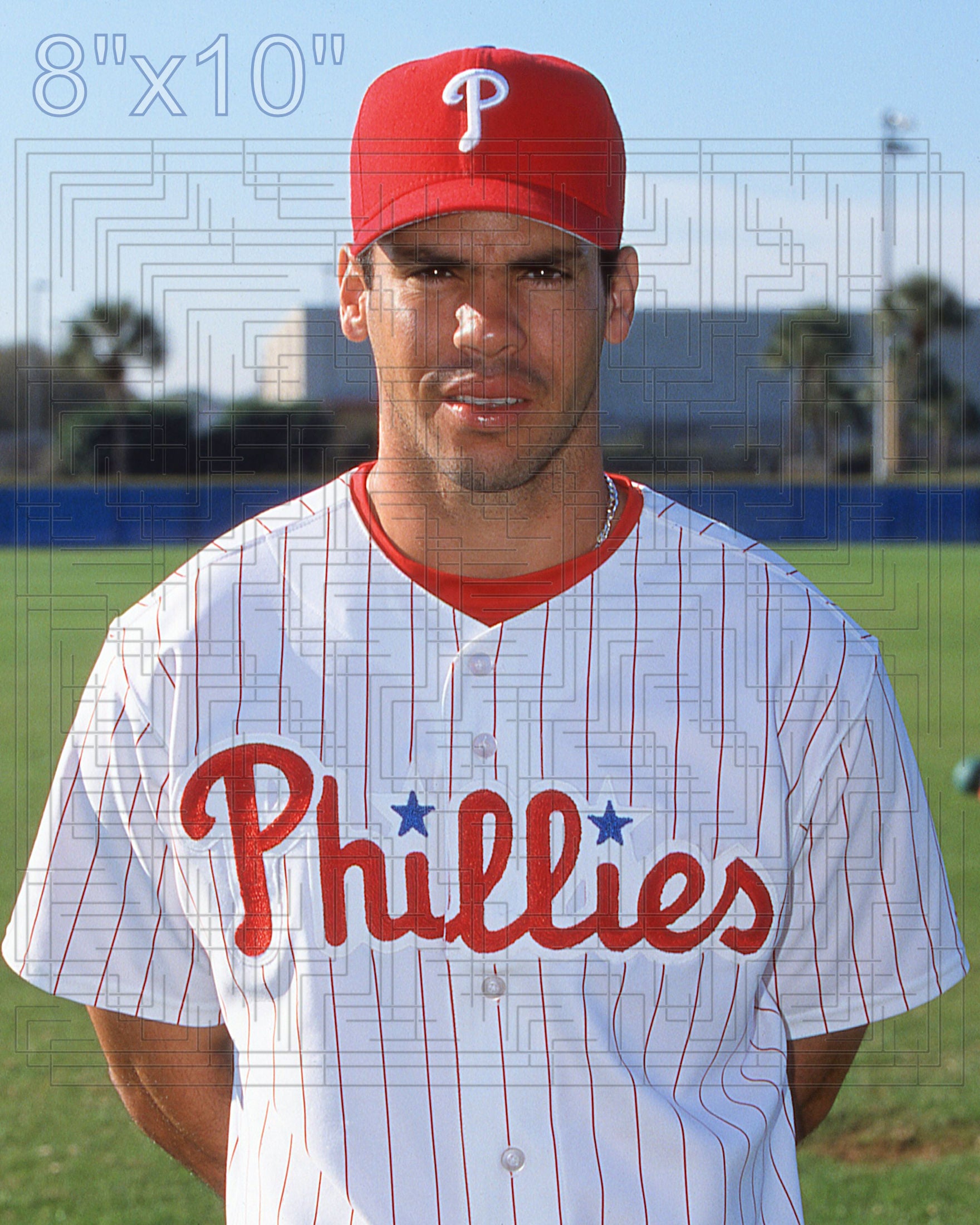Ricky Ledee - 2002 Philadelphia Phillies - choose a size & style