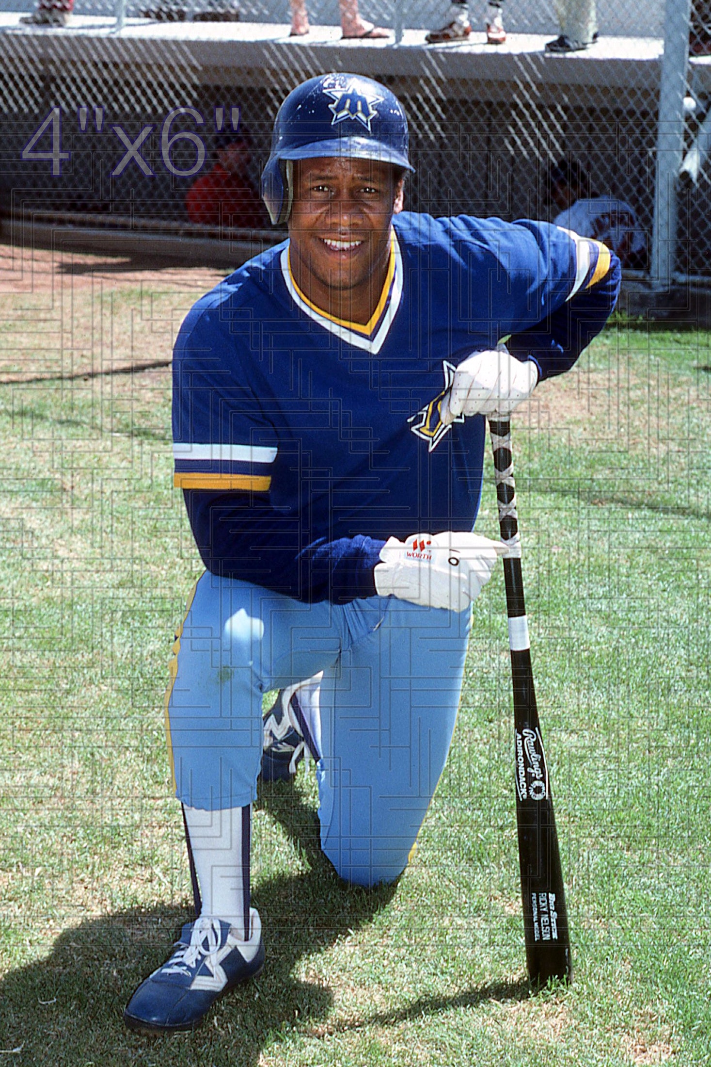 Ricky Nelson - 1984 Seattle Mariners - choose a size & style