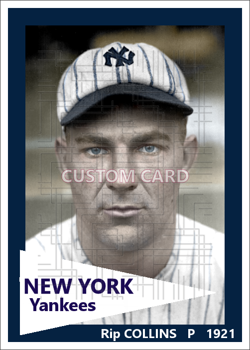 Rip Collins - 1921 New York Yankees - choose a size & style