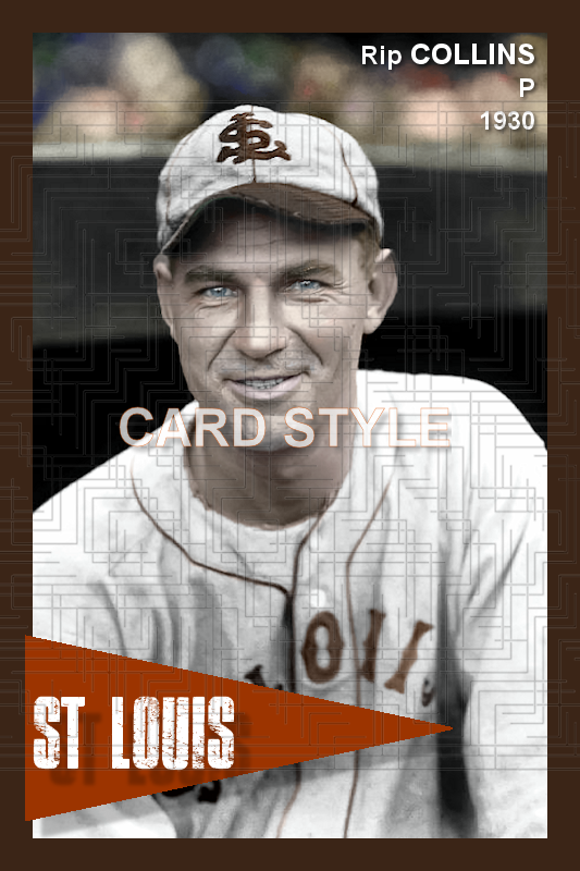 Rip Collins - 1930 St. Louis Browns - choose a size & style