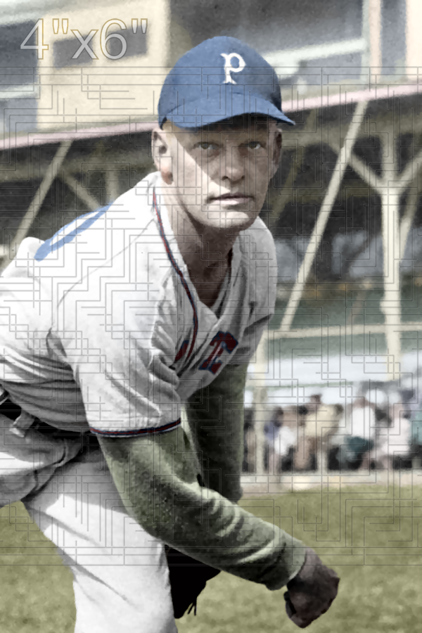 Rip Sewell - 1942-46 Pittsburgh Pirates - choose a size & style