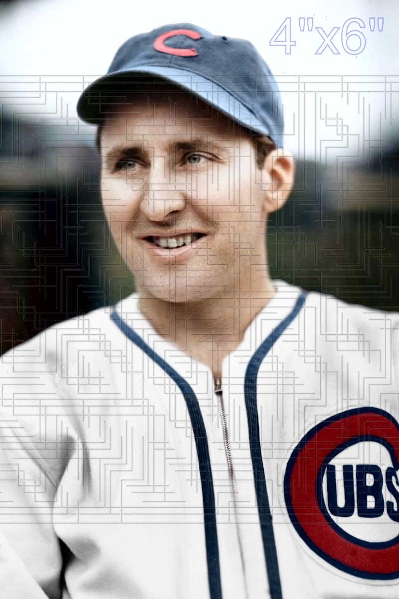 Ripper Collins - 1937 Chicago Cubs - choose a size & style