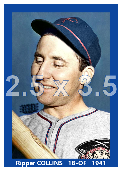 Ripper Collins - 1941 Pittsburgh Pirates - choose a size & style