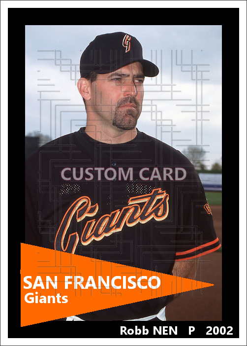 Robb Nen - 2002 San Francisco Giants - choose a size & style