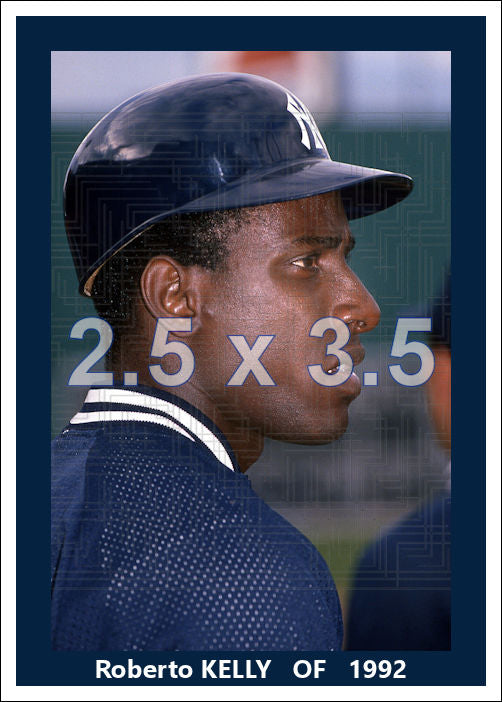 Roberto Kelly - 1992 New York Yankees - choose a size & style