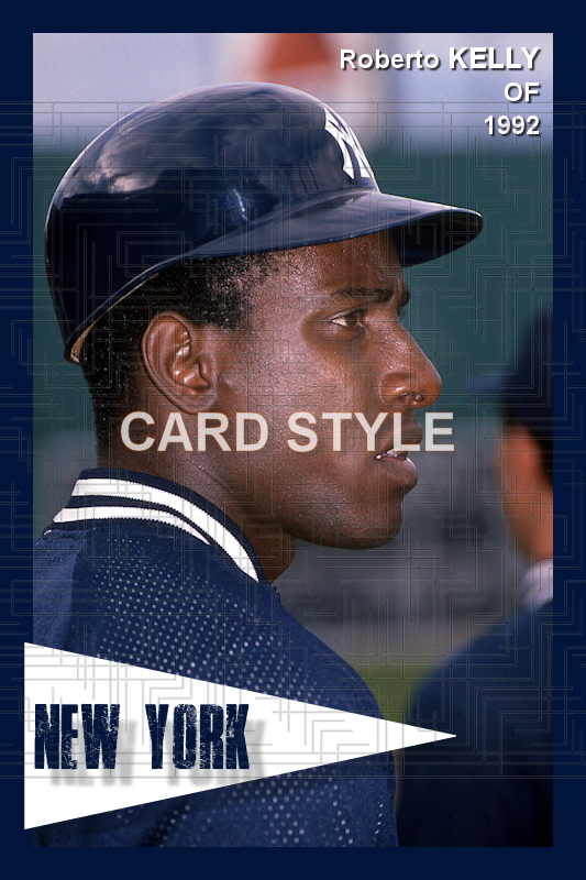 Roberto Kelly - 1992 New York Yankees - choose a size & style