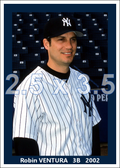 Robin Ventura - 2002 New York Yankees - choose a size & style