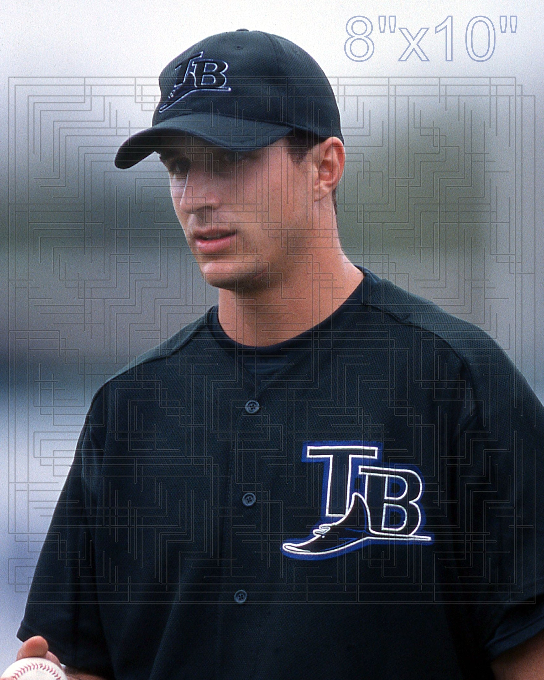 Rocco Baldelli - 2003 Tampa Bay Devil Rays - choose a size & style