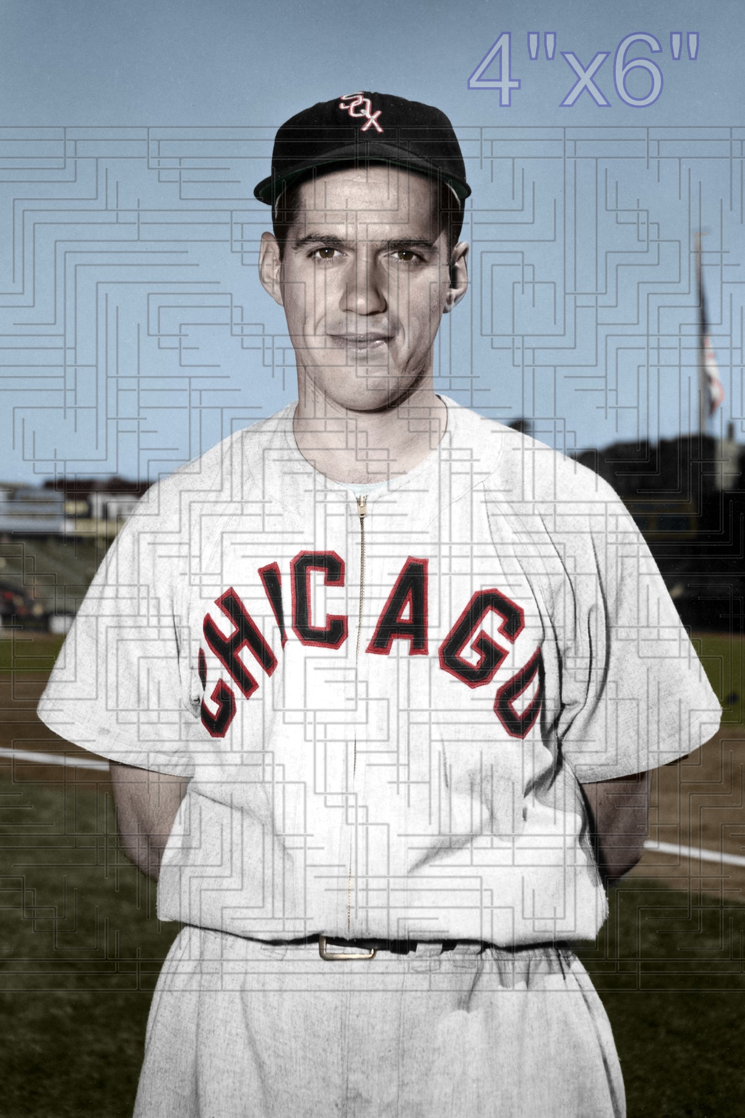 Rocky Krsnich - 1952-53 Chicago White Sox - choose a size & style