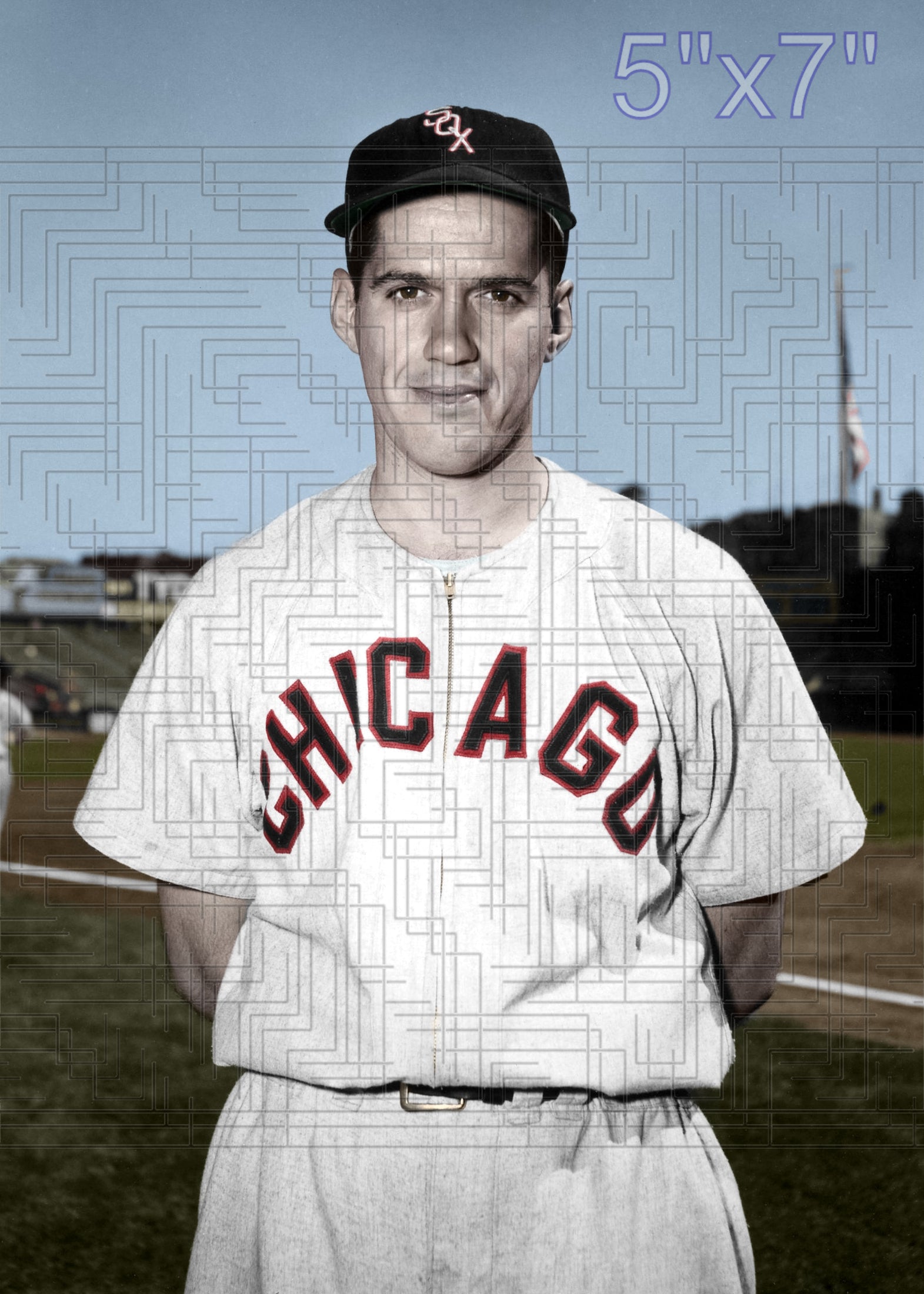 Rocky Krsnich - 1952-53 Chicago White Sox - choose a size & style