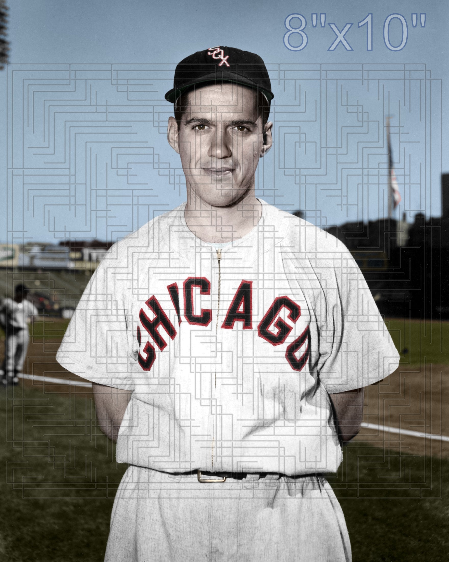 Rocky Krsnich - 1952-53 Chicago White Sox - choose a size & style