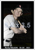 Rocky Nelson - 1951 Chicago White Sox - choose a size & style