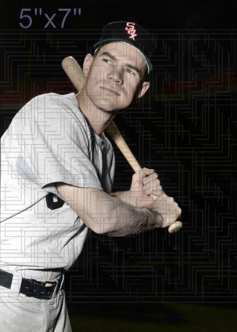 Rocky Nelson - 1951 Chicago White Sox - choose a size & style