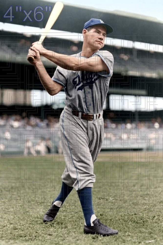 Rocky Nelson - 1952 Brooklyn Dodgers - choose a size & style