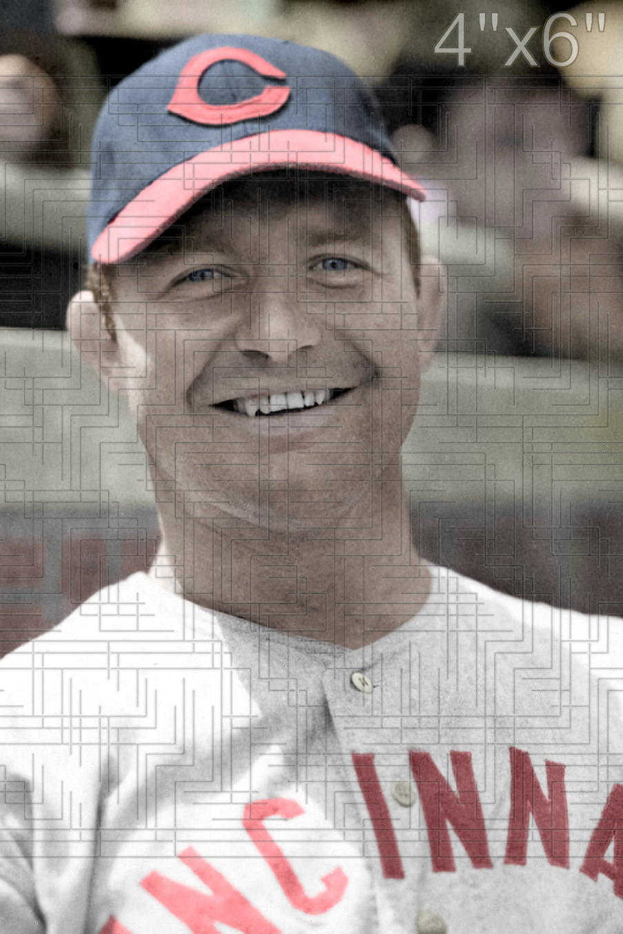 Rocky Stone - 1943 Cincinnati Reds - choose a size & style