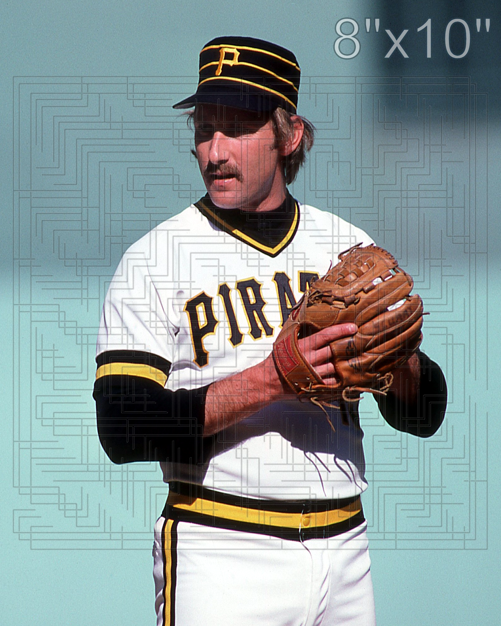 Rod Scurry - 1983 Pittsburgh Pirates - choose a size & style