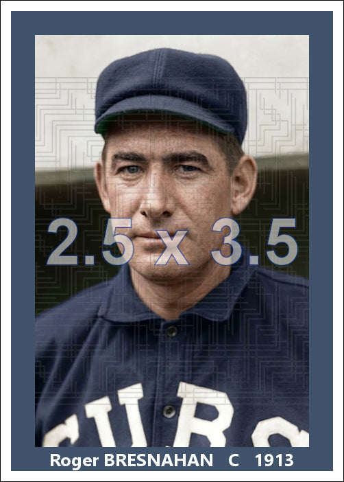 Roger Bresnahan - 1913 Chicago Cubs - choose a size & style