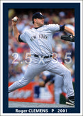 Roger Clemens - 2001 New York Yankees - choose a size & style
