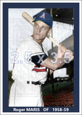 Roger Maris - 1958-59 Kansas City Athletics - choose a size & style