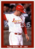 Roger Maris - 1967 St. Louis Cardinals - choose a size & style