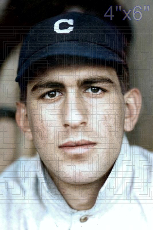 Roger Peckinpaugh - 1910 Cleveland Naps - choose a size & style