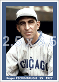 Roger Peckinpaugh - 1927 Chicago White Sox - choose a size & style