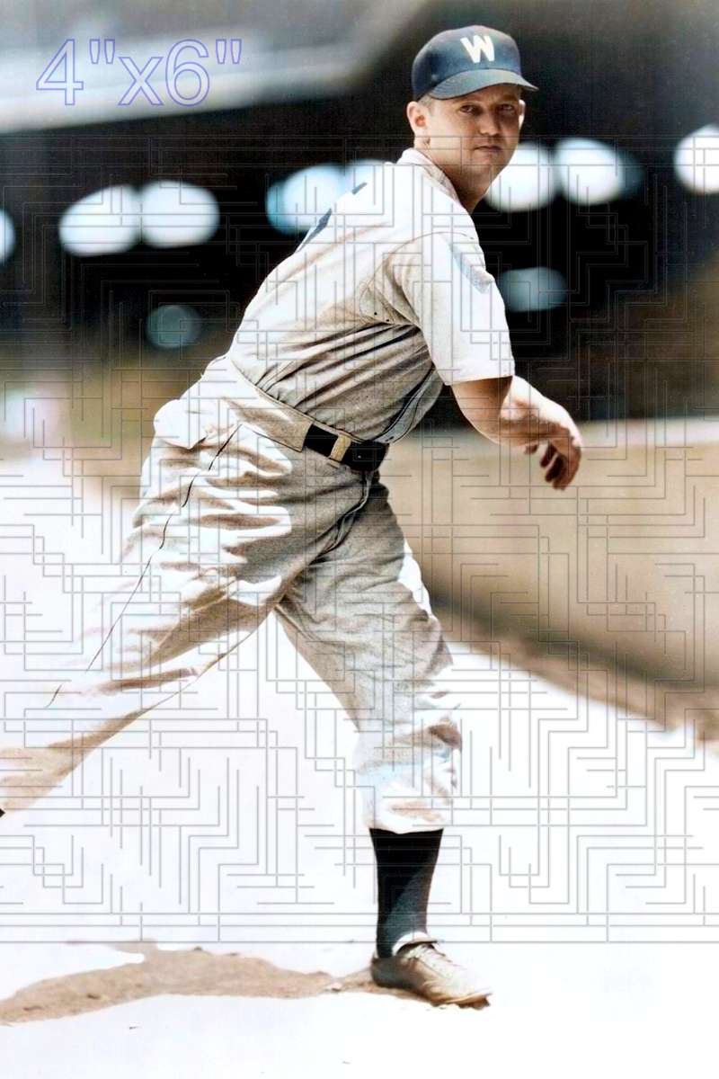 Roger Wolff - 1944 Washington Senators - choose a size & style