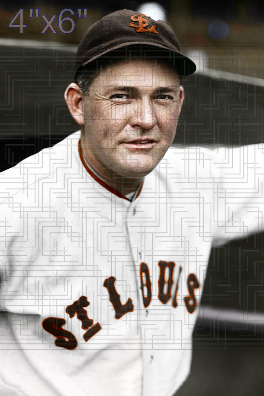 Rogers Hornsby - 1934 St. Louis Browns - choose a size & style