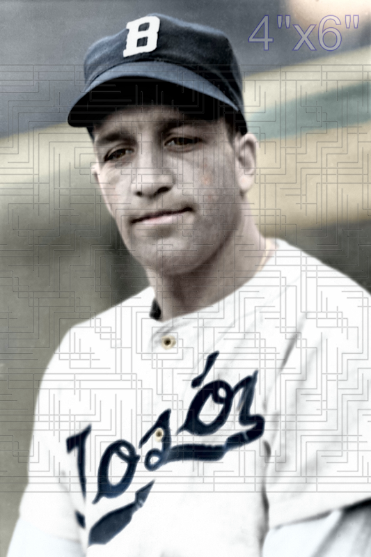 Roland Gladu - 1944 Boston Braves - choose a size & style