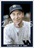 Roland Miller - 1941 Washington Senators - choose a size & style