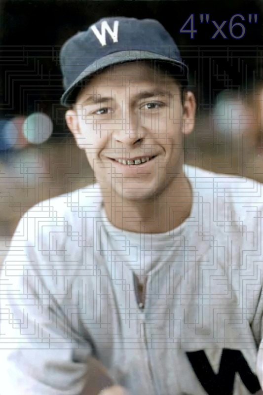 Roland Miller - 1941 Washington Senators - choose a size & style
