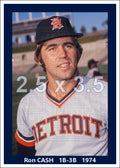 Ron Cash - 1974 Detroit Tigers - choose a size & style
