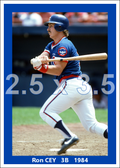Ron Cey - 1984 Chicago Cubs - choose a size & style