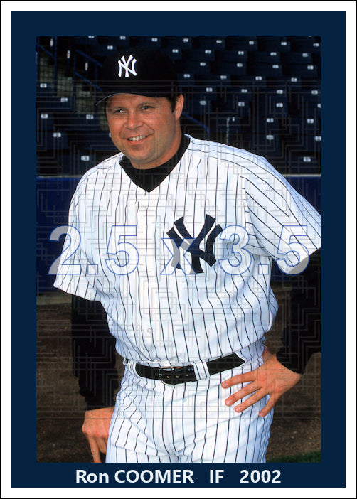 Ron Coomer - 2002 New York Yankees - choose a size & style