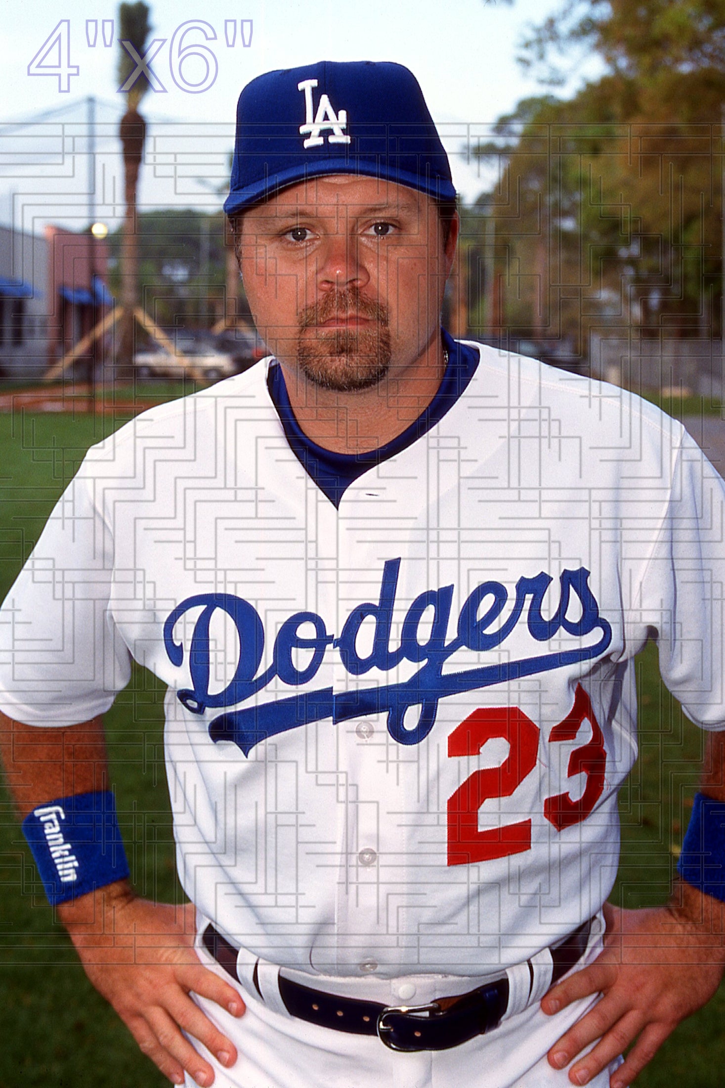 Ron Coomer - 2003 Los Angeles Dodgers - choose a size & style
