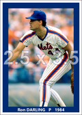 Ron Darling - 1984 New York Mets - choose a size & style