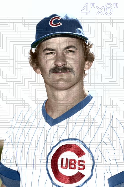 Ron Dunn - 1975 Chicago Cubs - choose a size & style