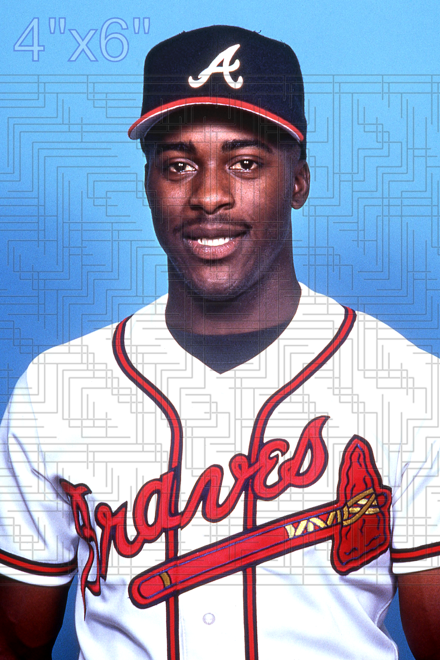 Ron Gant - 1992 Atlanta Braves - choose a size & style